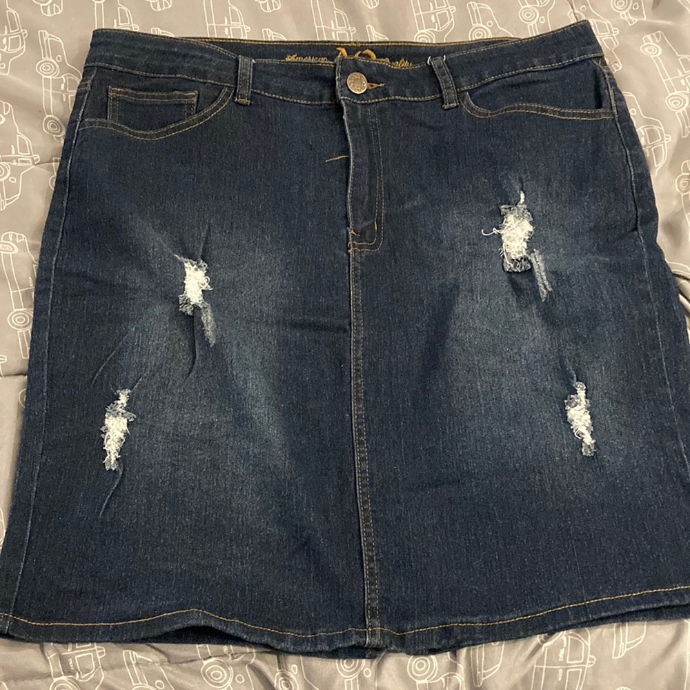 Jean Skirt